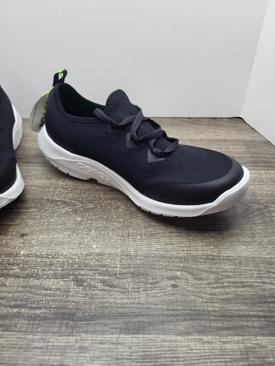 Oofos OOmg Sport LS Low Shoe Men\'s Size 8 Black White New main image 4
